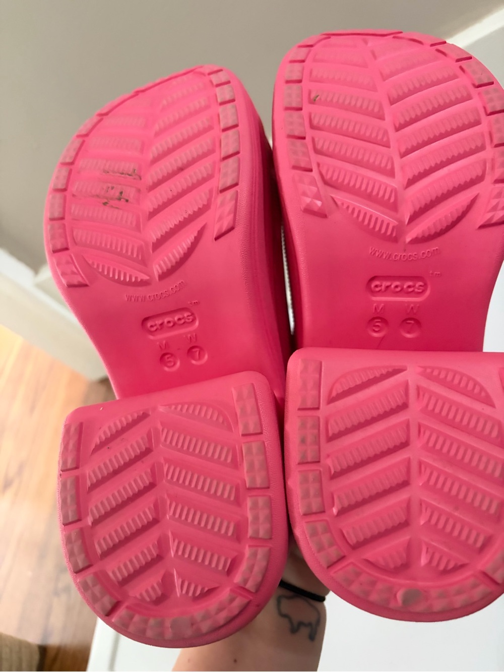 Crocs Siren Clog Pink Size 7 - Picture 5 of 5